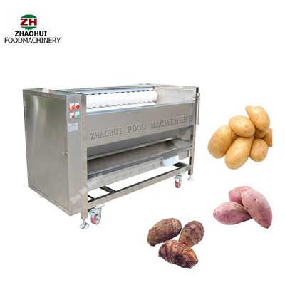 ZH-QP800 les machines de traitement de légume fruit pour le brossage de épluchage de nettoyage